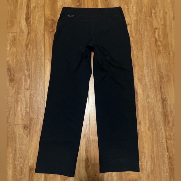 New Columbia Hiking Casual Pull On Pants Black Size Large Scrubs - Picture 3 of 4